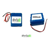 Bateria Pack 11,1 12v 6*18650 4400mah 3s2p Lithium Li-ion