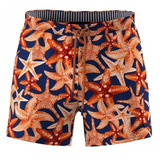 Short De Baño Hugo Boss Threadfin Estrellas Original Nuevo