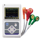 Holter Cardiaco De 3 Canales Incluye 20 Electrodos Y Pilas