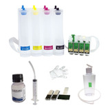 Bulk Ink P/ Epson Tx210 Tx200 Tx300+ Kit Limpeza - Sem Tinta