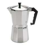 Cafetera Italiana Aluminio Pulido 3 Posillos 150ml 