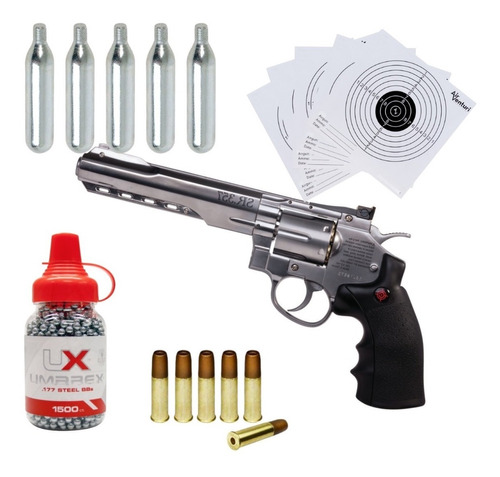 Marcadora Airsoft Crosman Sr357 Revolver Co2 Xtreme C