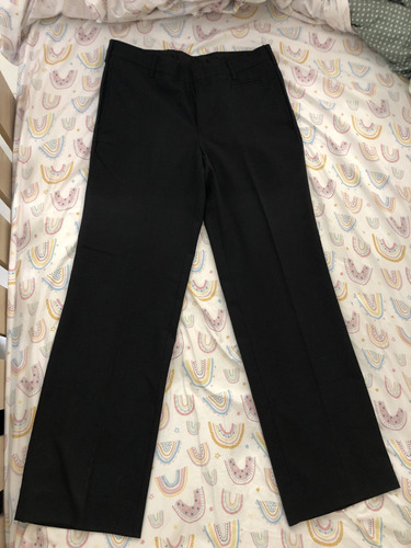 Pantalón Negro, Marca C&a, Corte Formal Recto