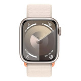 Apple Watch Series 9 Gps + Celular  Caja De Aluminio Blanco Estelar De 41 Mm  Correa Loop Deportiva Blanco Estelar