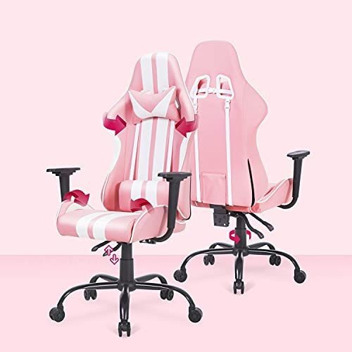Ferghana Pink Gaming Chair,computer Game Chair,massage Gami