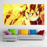 Cuadro Poliptico Luffy Gear 5 One Piece Xxl Art 192x100cm