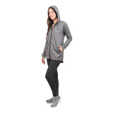 Conjunto Topper Wmns En Gris Y Melange | Dexter