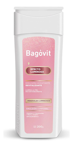 Bagóvit Emulsión Corporal Efecto Luminoso Hidratante 200ml