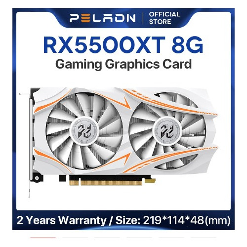 Placa De Vídeo Rx5500xt 8gb Gddr6 Pra Rodar No Ultra