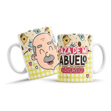 Taza De Ceramica, Frase Taza De Mi Abuelo Favorito, 11oz