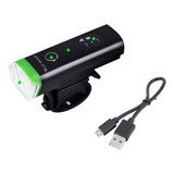 Luz Delantera Bicicleta Usb Impermeable 300lm Inteligente