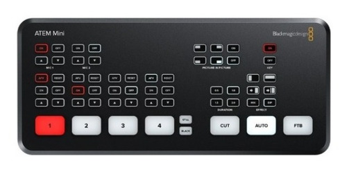 Atem Mini Blackmagic Switch Tv/streaming/videoconferencia