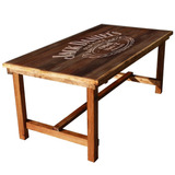 Mesón Mesa Madera Antigua Reciclada Living Quincho 180x94cm