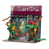 Las Tortugas Ninja Muñeco Mickey Vs Leatherhead Battle Pack