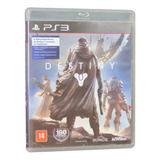 Jogo Destiny Midia Fisica Usado Playstaion 3 Ps3 Activision