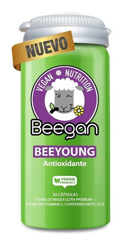 Beegan Beyoung Antioxidante Vegano Maqui Con Vitamina C