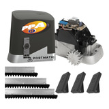 Motor Porton Corredizo 3 Controles Kit Ppa 1/4 Hp 400 Kg