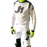 Conjunto Motocross Enduro Atv Factory White Just1