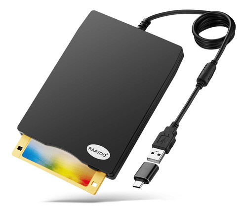 Raayoo Lector De Disquete Usb, Unidad De Disquete Fdd Portát