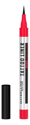 Maybelline Delineador Líquido Tattoo Liner Pen  48h 01 Negro