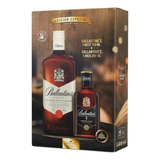 Pack Whisky Ballantines 750 + Ballantines Bourbon 7 Años 200