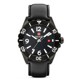 Reloj Swiss Military Smwgb0000230 Para Hombre Cristal Zafiro Color De La Malla Negro Color Del Bisel Negro Color Del Fondo Negro