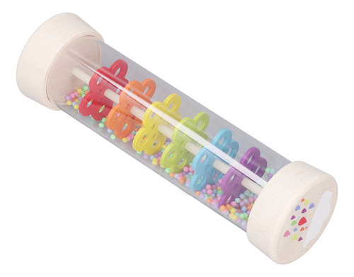 Juguete Rain Stick Rainmaker Wood, Colorido, Musical Educati