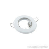 Foco Embutido Decorativo Para Dicroico Gu10 - Blanco