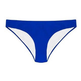 Bikini Calzón Clásico Con Pinza Azul