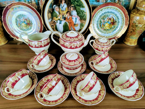 Conjunto Para Chá Porcelana Grindley 