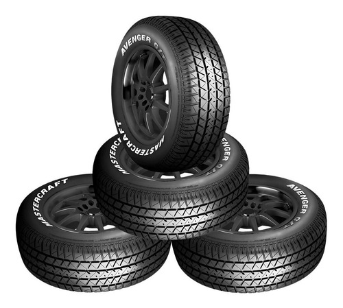 4 Llantas Avenger Gt Mastercraft Medida P225/70r14 98t Sl