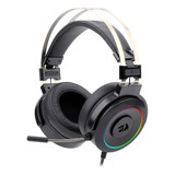 Fone De Ouvido Gamer Redragon Lamia 2 Preto Rgb Headset Game