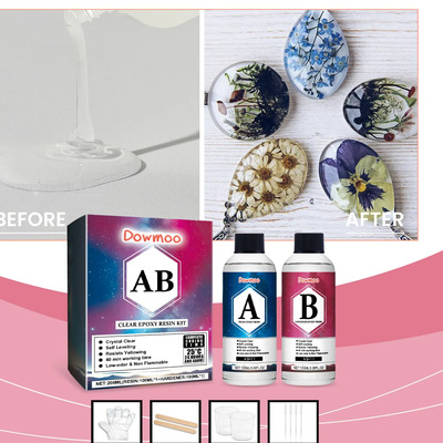 Kit De Resina Epoxi Transparente D, 200 Ml | Envío gratis