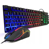 Teclado + Mouse Com Fio Dw-300 Oferta De Lançamento 