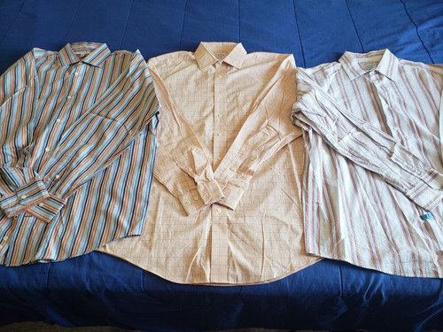 Set De 3 Camisas Banana Republic Claiborn Brooks Brothers Xl