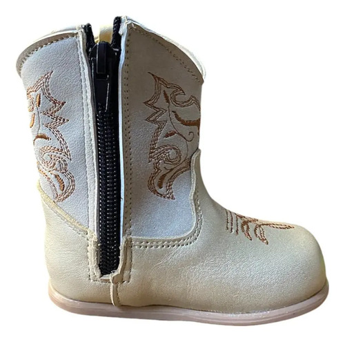 Bota Rodeo Vaquera Bebés Con Cierre Super Ligeras Niños