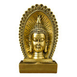 Buda Castiçal Candelabro Estátua Lareira Festa De