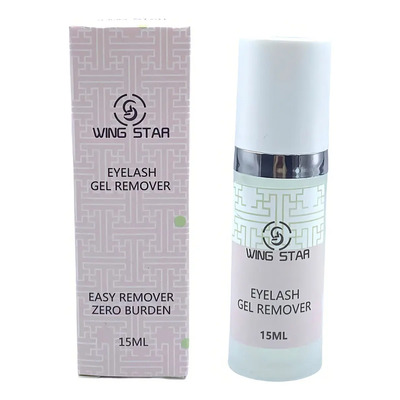 Gel Removedor de Extensiones de Pestañas 1x1 Wingstar 15ml | MercadoLibre
