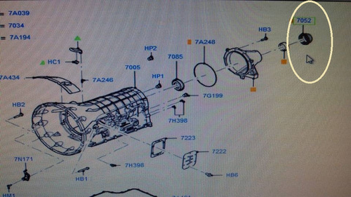 Estopera Cola Caja Ford F250 6.2 Super Duty 2011-2016 Foto 8