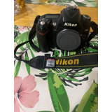  Nikon D90 Dslr Color  Negro 