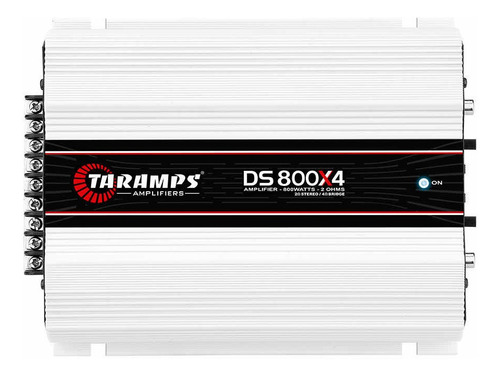 Módulo Amplificador Taramps Ds800x4 2ohms Bride 4ohms