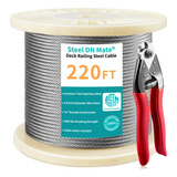 Steel Dn Mate Cable De Acero Inoxidable T316 1/8 De 220 Pies