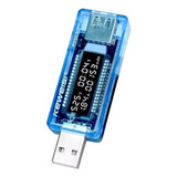 Medidor Usb Voltímetro Amperimetro Consumo Tempo Kws - V20