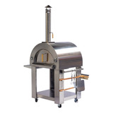 Horno A Leña Acero Inoxidable Premium Pizzas Campo Gourmet