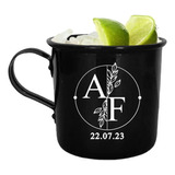 150 Canecas Moscow Mule Personalizadas 350ml (cor Preta)