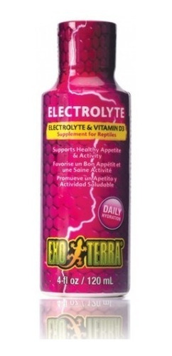Suplemento Liquido Reptil Electrolito Vitamina D3 Exo Terra