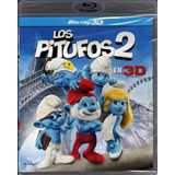 Los Pitufos 2 3d - Bluray Original Nuevo Sellado