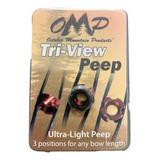 Peep Sight Para Arco 3/16 Tri-view Omp