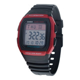 Reloj Casio Unisex Rojo Illuminator W96h4avcf