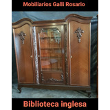 Galli Antigua Biblioteca Inglés Reina Ana Desarmable Impecab